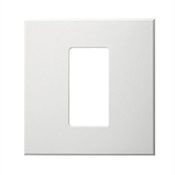HLC 2400 Watt Dimmer Wallplate - White
