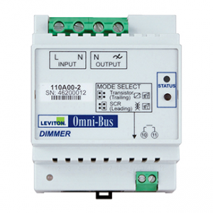 Omni-Bus Universal Dimmer DIN Rail Module