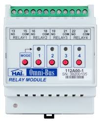 Omni-Bus 4-Channel Relay Module Din Rail