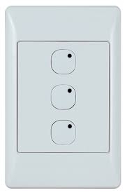 Omni-Bus 3-Button, Hardwired, White