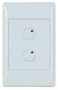 Omni-Bus 2-Button, Hardwired, White