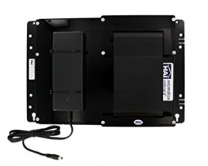 Eight Port PoE Switch with Structured Wiring Backplate.